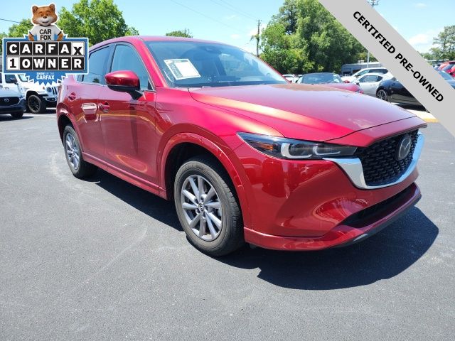 2025 Mazda CX-5 2.5 S Preferred Package Red at Stokes Mazda