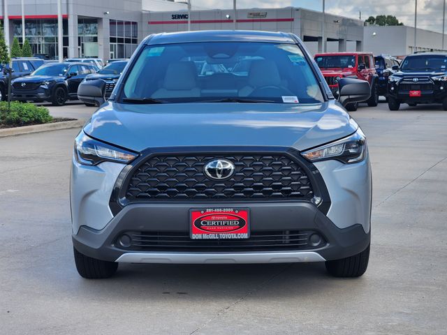 2025 Toyota Corolla Cross L Silver at Classic Toyota Galveston