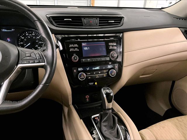 2017 Nissan Rogue SV Red at South Hills Kia