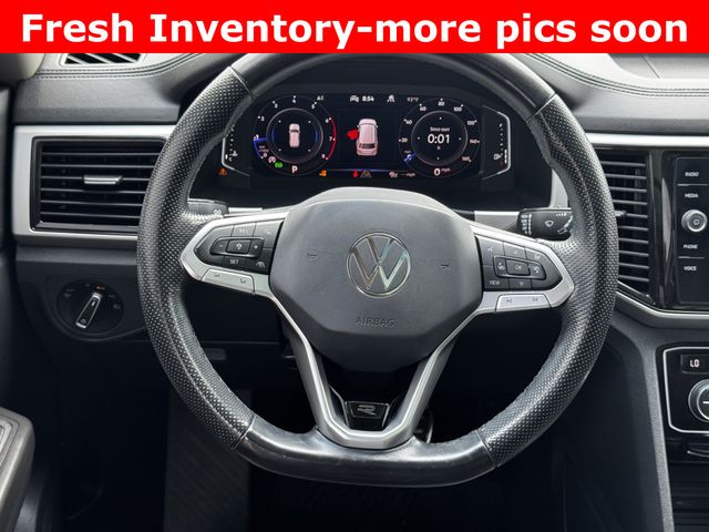 2022 Volkswagen Atlas 3.6L V6 SEL Premium R-Line Red at DeMontrond Auto Country