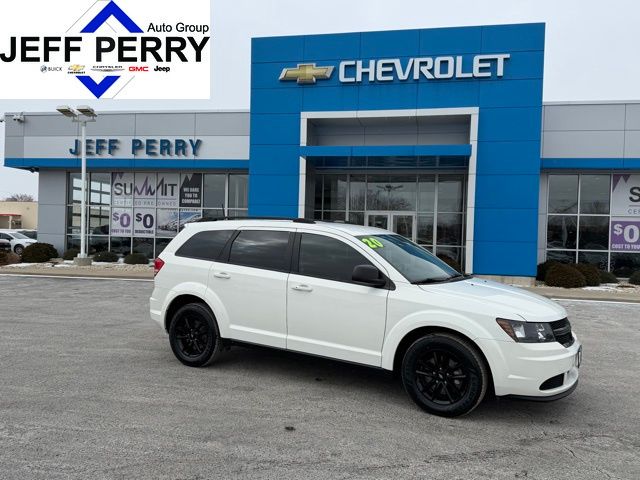 Vice White 2020 Dodge Journey SE Value FWD SUV / Crossover Front-Wheel Drive 4-Speed Automatic