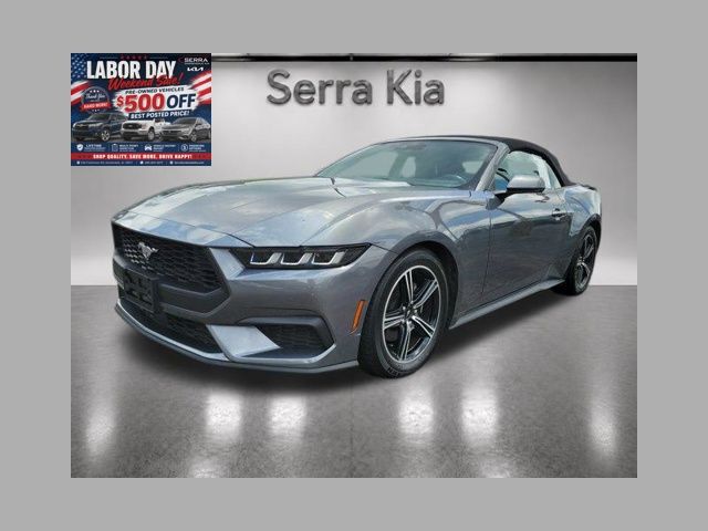 Gray Metallic 2025 Ford Mustang Convertible Rear-Wheel Drive Automatic