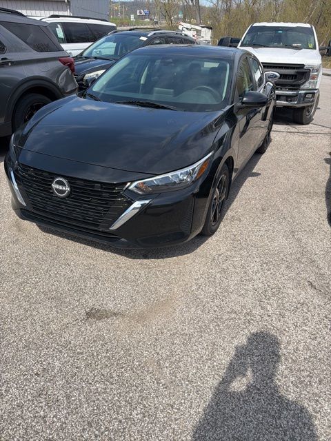 Super Black 2024 Nissan Sentra SV FWD Sedan Front-Wheel Drive Continuously Variable Transmission