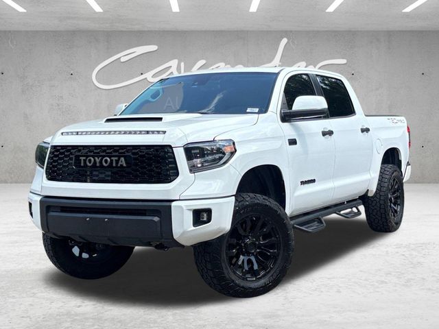 Super White 2021 Toyota Tundra Pickup Truck Four-Wheel Drive 6-Speed Automatic