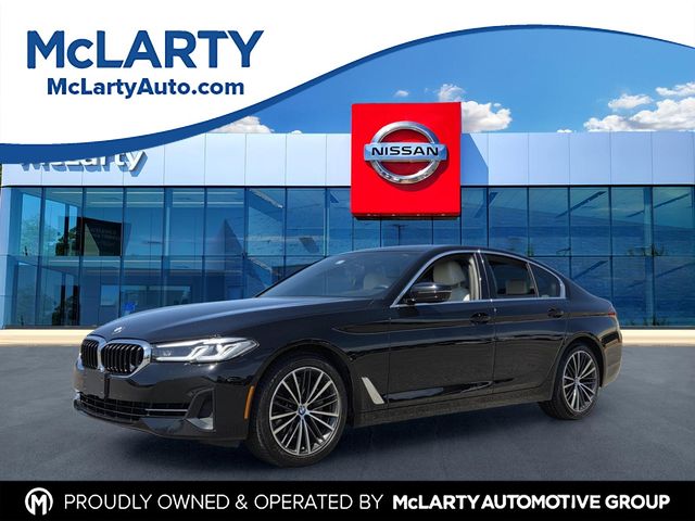 Jet Black 2021 BMW 5 Series 540i RWD Sedan Rear-Wheel Drive 8-Speed Automatic