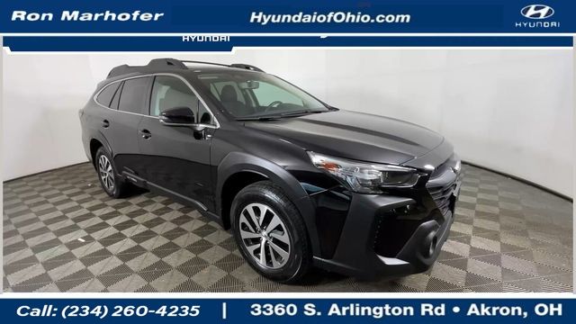 Crystal Black Silica 2023 Subaru Outback Premium AWD SUV / Crossover All-Wheel Drive Continuously Variable Transmission