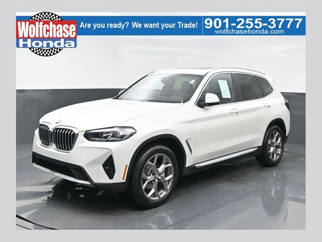 Mineral White Metallic 2024 BMW X3 xDrive30i AWD SUV / Crossover All-Wheel Drive 8-Speed Automatic