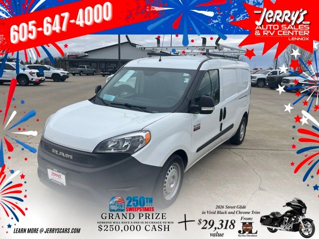 Bright White 2020 RAM ProMaster City Tradesman Cargo Van FWD Van Front-Wheel Drive 9-Speed Automatic