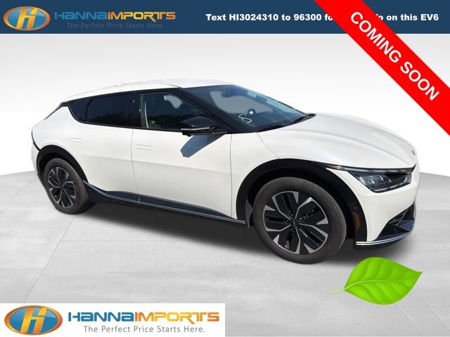 Snow White Pearl 2024 Kia EV6 Wind AWD SUV / Crossover All-Wheel Drive 1-Speed Automatic