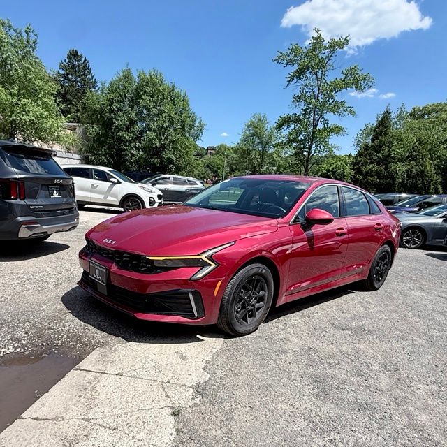 Runway Red 2025 Kia K5 LXS FWD Sedan Front-Wheel Drive 8-Speed Automatic