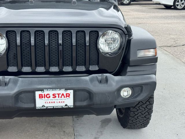 2022 Jeep Wrangler Unlimited Sport S Black at Wharton Ford