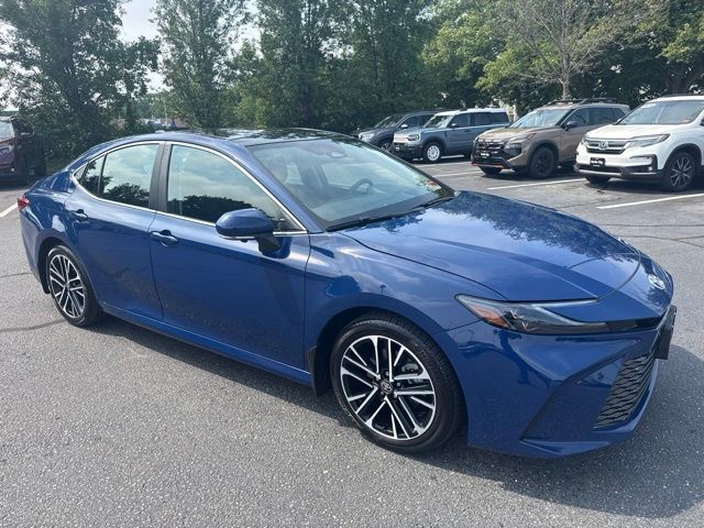 Blue 2025 Toyota Camry Sedan All-Wheel Drive Continuously Variable Transmission