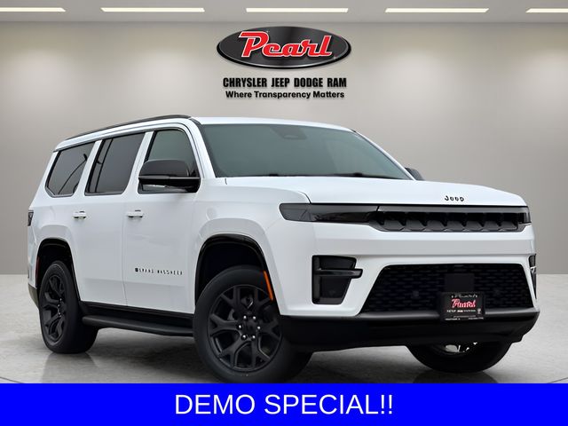 Bright White Clearcoat 2026 Jeep Grand Wagoneer SUV / Crossover Four-Wheel Drive 8-Speed Automatic