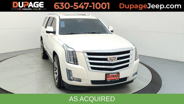 White Diamond Clearcoat 2015 Cadillac Escalade Premium 4WD SUV / Crossover Four-Wheel Drive 8-Speed Automatic
