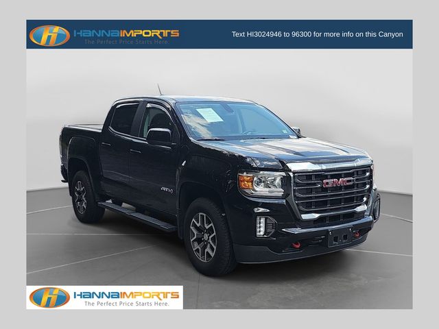 Onyx Black 2022 GMC Canyon Pickup Truck Four-Wheel Drive 8-Speed Automatic
