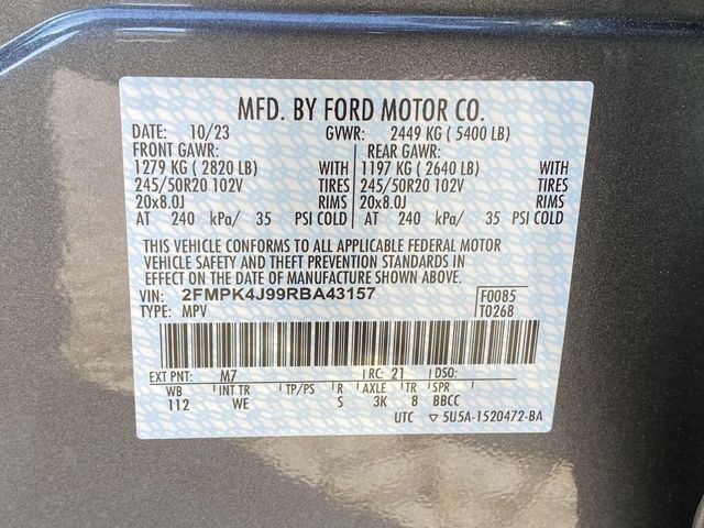 2024 Ford Edge ST Line 35