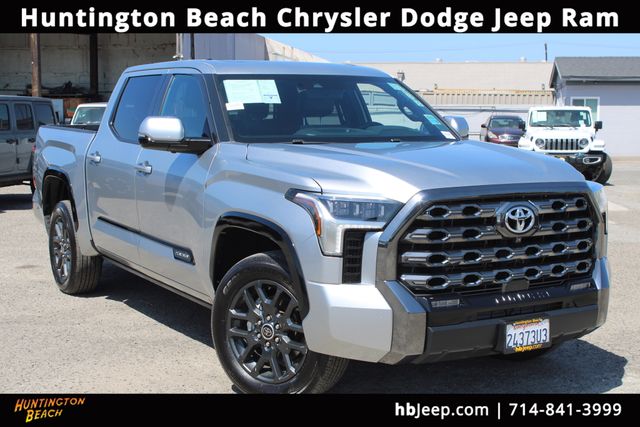 Celestial Silver Metallic 2023 Toyota Tundra Pickup Truck Four-Wheel Drive Automatic