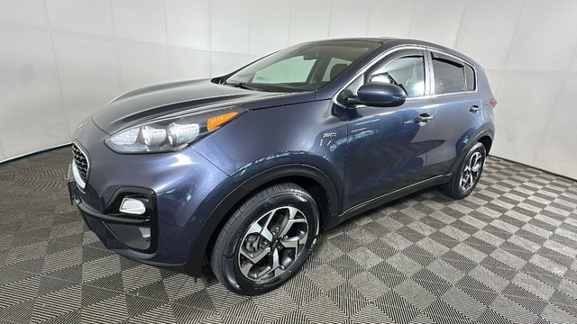 2022 Pacific Blue Kia Sportage LX AWD SUV