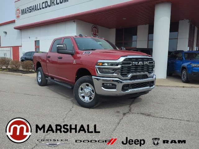 Molten Red Pearlcoat 2026 RAM 3500 Pickup Truck Four-Wheel Drive 8-Speed Automatic