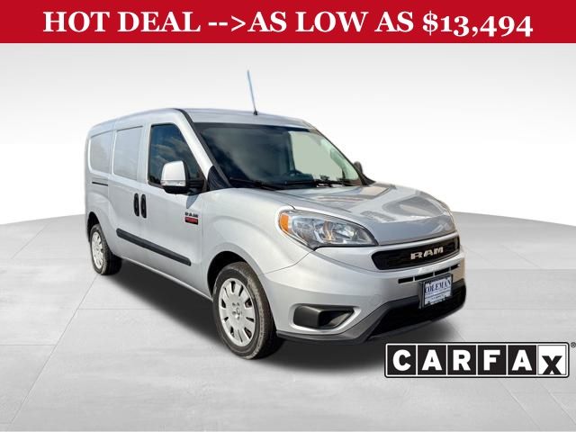 Silver Metallic 2021 RAM ProMaster City Tradesman SLT Cargo Van FWD Van Front-Wheel Drive 9-Speed Automatic
