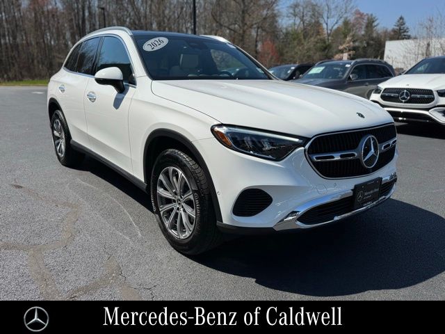 Polar White 2026 Mercedes-Benz GLC 300 4MATIC SUV / Crossover All-Wheel Drive 9-Speed Automatic