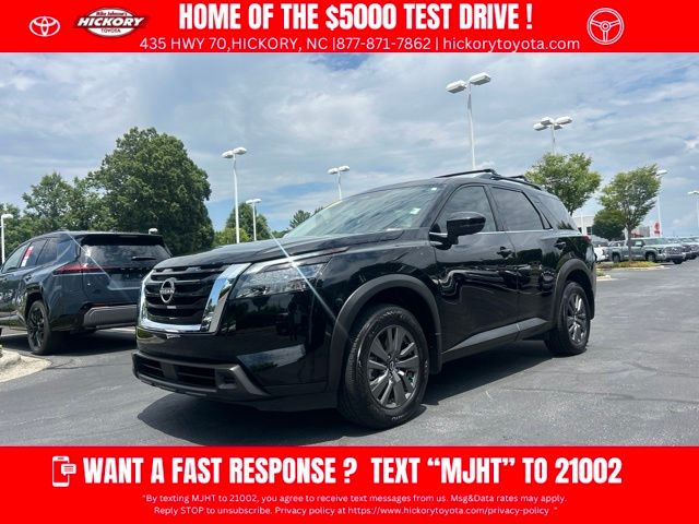 Super Black 2025 Nissan Pathfinder SUV / Crossover All-Wheel Drive 9-Speed Automatic