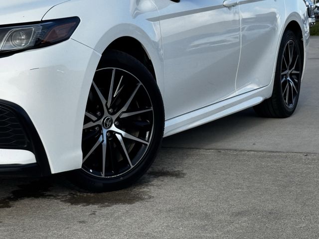 2024 Toyota Camry SE White at Classic Chevrolet Galveston