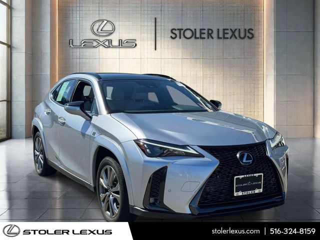 Black (Iridium with Obsidian Roof) 2024 Lexus UX Hybrid 250h F Sport Design AWD SUV / Crossover All-Wheel Drive Continuously Variable Transmission