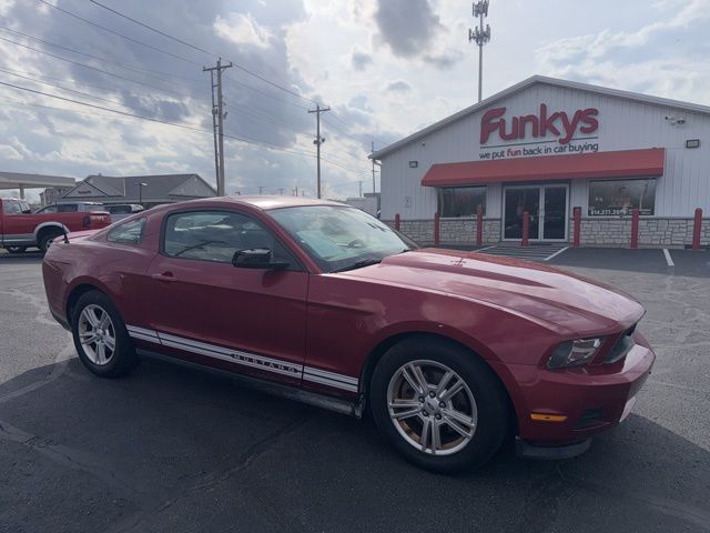 Red Candy 2012 Ford Mustang V6 Coupe RWD Coupe Rear-Wheel Drive 6-Speed Automatic