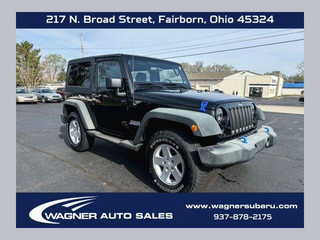 Black Clearcoat 2012 Jeep Wrangler Sport 4WD SUV / Crossover Four-Wheel Drive 5-Speed Automatic