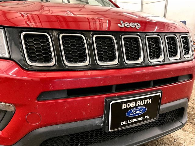 2019 Jeep Compass Latitude Red at Carlisle Cadillac Buick GMC