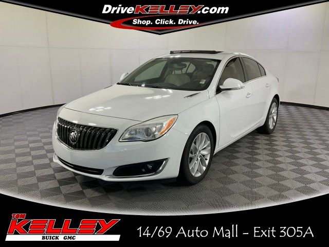 Summit White 2016 Buick Regal Sedan Front-Wheel Drive 6-Speed Automatic