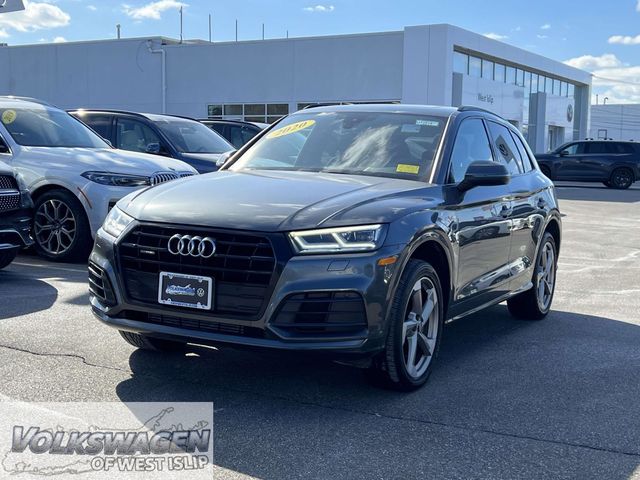 Daytona Gray Pearl 2020 Audi Q5 quattro Titanium Premium Plus 45 TFSI SUV / Crossover All-Wheel Drive 7-Speed Automatic