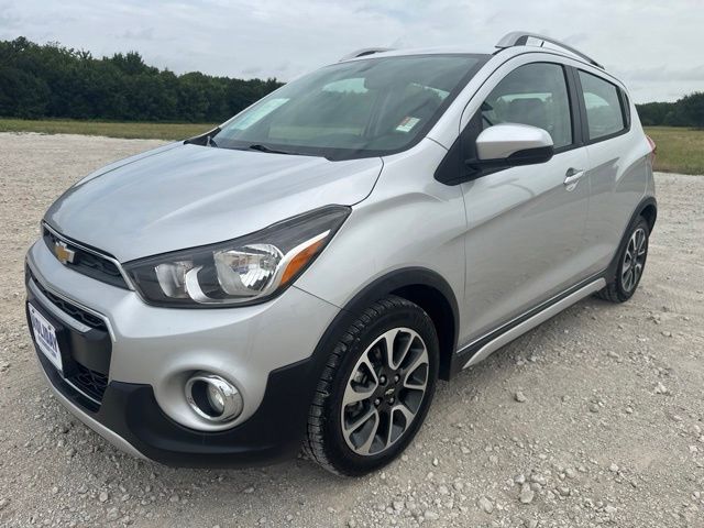 Silver Ice 2022 Chevrolet Spark Hatchback Front-Wheel Drive Continuously Variable Transmission