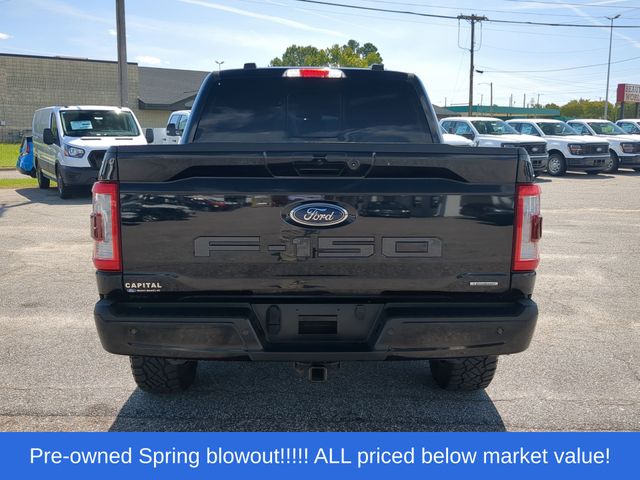 Used 2022 Agate Black Metallic Ford Lariat image 12