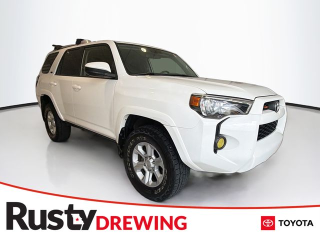 Super White 2017 Toyota 4Runner SUV / Crossover Four-Wheel Drive 5-Speed Automatic Overdrive