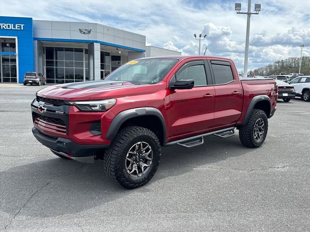 Radiant Red 2025 Chevrolet Colorado ZR2 Crew Cab 4WD Pickup Truck Four-Wheel Drive 8-Speed Automatic