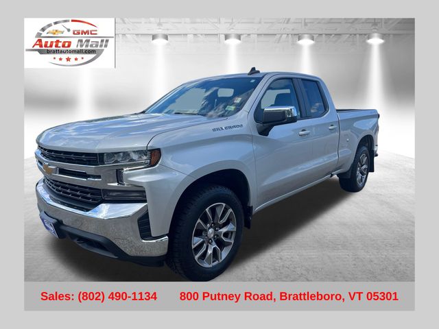 Silver Ice Metallic 2022 Chevrolet Silverado 1500 Pickup Truck Four-Wheel Drive 8-Speed Automatic
