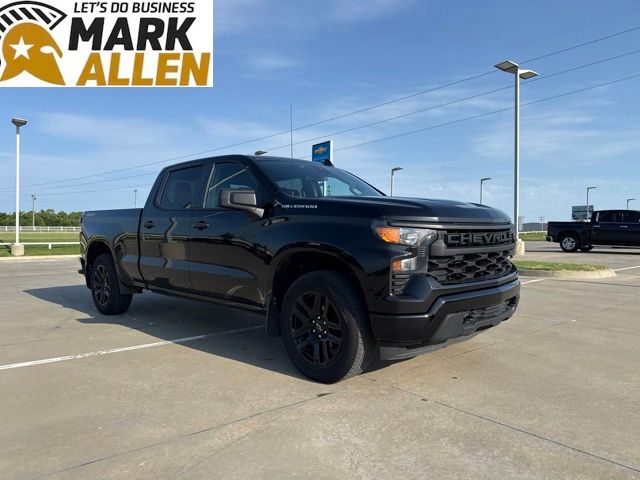 Black 2024 Chevrolet Silverado 1500 Pickup Truck Four-Wheel Drive 8-Speed Automatic
