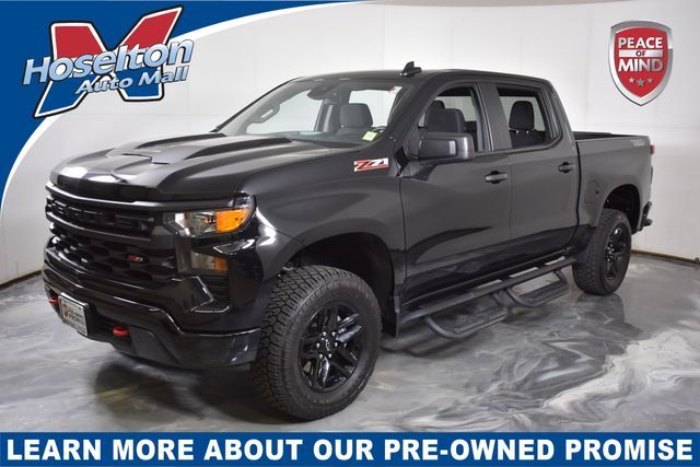 Black 2024 Chevrolet Silverado 1500 Pickup Truck Four-Wheel Drive Automatic