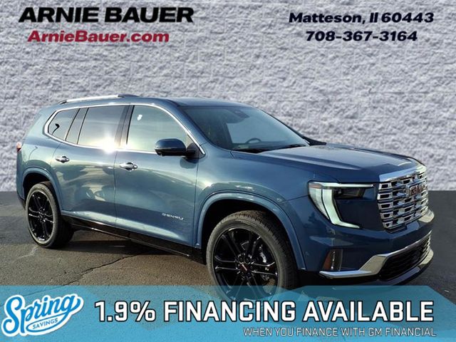 Downpour Metallic 2026 GMC Acadia Denali AWD SUV / Crossover Four-Wheel Drive 8-Speed Automatic