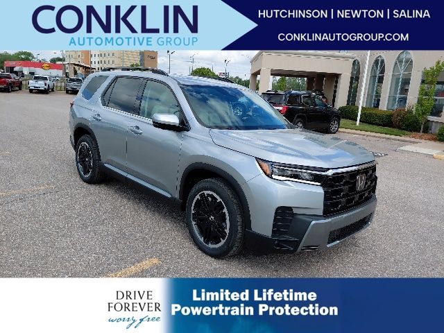Solar Silver Metallic 2026 Honda Pilot Touring AWD SUV / Crossover All-Wheel Drive Automatic