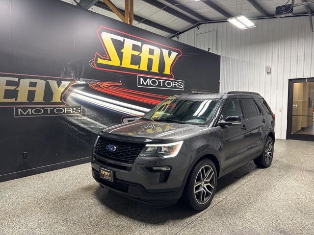 Gray (Magnetic) 2018 Ford Explorer Sport AWD SUV / Crossover All-Wheel Drive 6-Speed Automatic