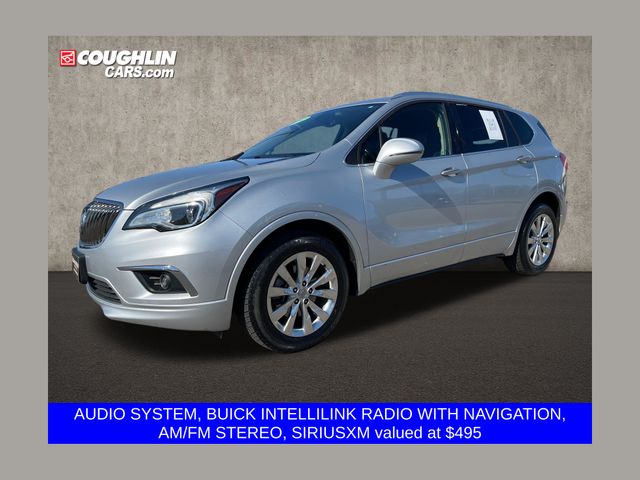 Galaxy Silver Metallic 2017 Buick Envision Essence FWD SUV / Crossover Front-Wheel Drive 6-Speed Automatic