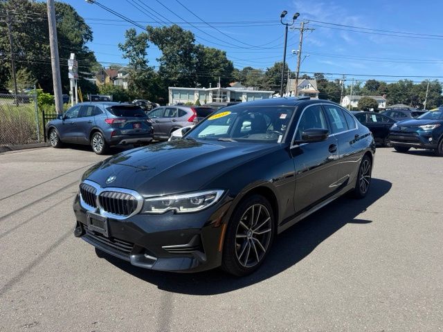 Jet Black 2020 BMW 3 Series Sedan All-Wheel Drive 8-Speed Automatic