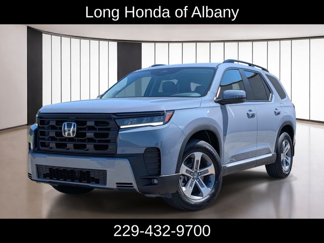 Gray 2026 Honda Pilot EX-L FWD SUV / Crossover Front-Wheel Drive Automatic