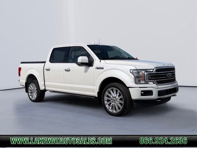White 2019 Ford F-150 Pickup Truck Four-Wheel Drive Automatic