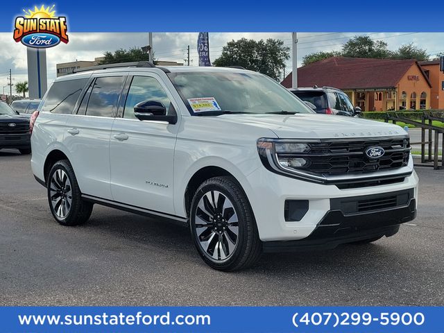 Star White Metallic Tri-Coat 2027 Ford Expedition SUV / Crossover 4X2 Automatic