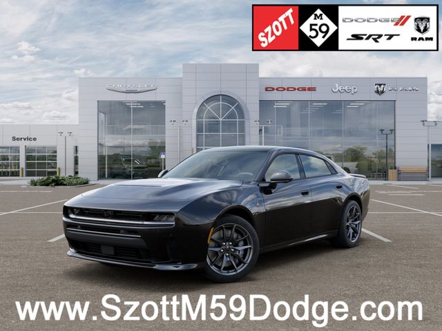 Diamond Black Crystal Pearlcoat 2026 Dodge Charger Sedan All-Wheel Drive 8-Speed Automatic