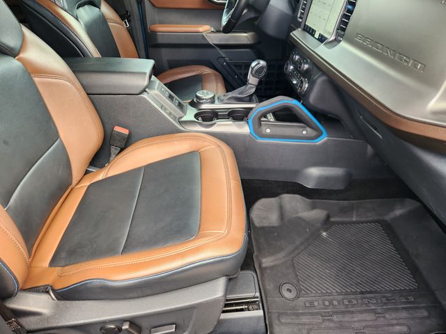 2021 Ford Bronco Outer Banks Blue at DeMontrond Ford